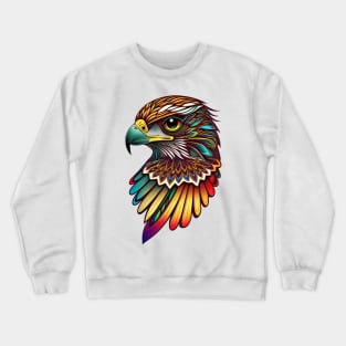 Falcon Vector Illustration Crewneck Sweatshirt